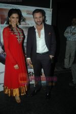 Saif Ali Khan, Deepika Padukone spotted on the sets of Kaun Banega Crorepati 5 in Film City on 31st July 2011 (50).JPG